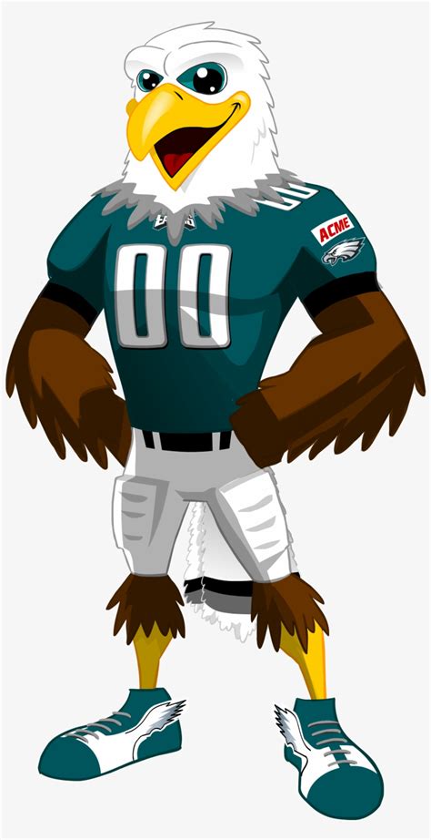 Philadelphia Eagles Clipart Png - Philadelphia Eagles Mascot - 2470x3179 PNG Download - PNGkit