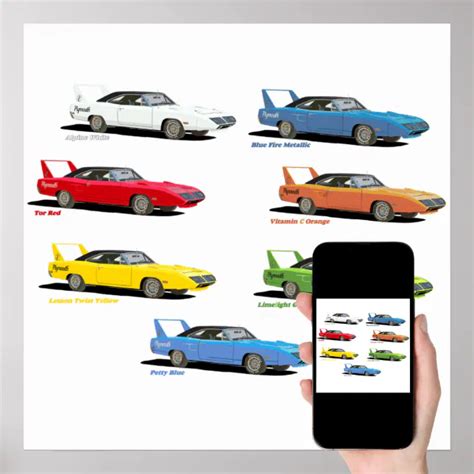 Superbird Colors Poster | Zazzle