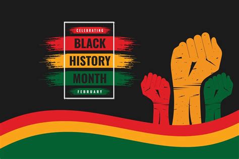 Black history month 2022, 2023, 2024 African American history celebration vector illustration ...