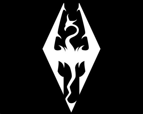 Skyrim symbol | Skyrim, Elder scrolls, Skyrim symbol