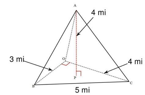 How to find the volume to this triangular pyramid? - brainly.com