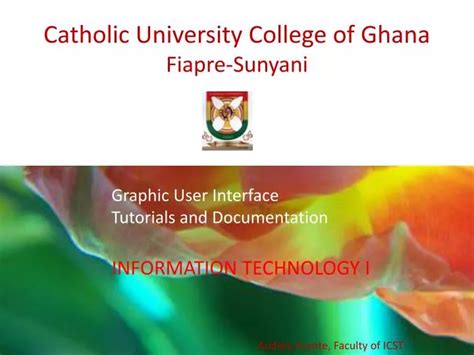 PPT - Catholic University College of Ghana Fiapre-Sunyani PowerPoint Presentation - ID:4160102