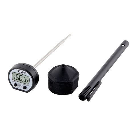 Taylor Digital Instant Read Thermometer with Rubber Boot – Atlantic Outdoor