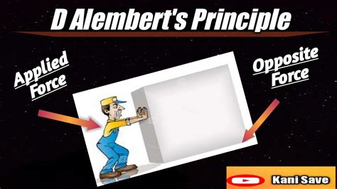 D Alembert's Principle - YouTube