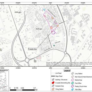 1: Map showing Tema Port. | Download Scientific Diagram