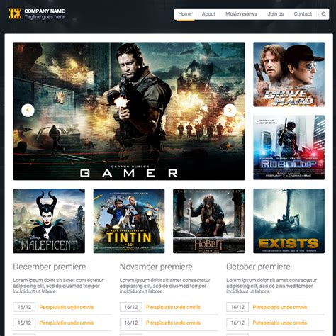 Movies Store Entertainment Website Template » W3Layouts, 44% OFF