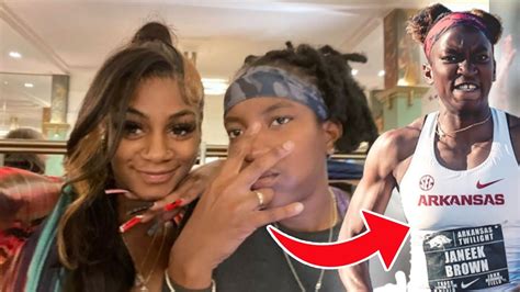 Sha'Carri Richardson Ex Girlfriend Janeek Brown Respond & Diss Her Up Wicked - YouTube