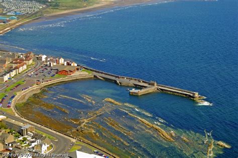 Saltcoats Old Pierhead Marina in Saltcoats, Scotland, United Kingdom