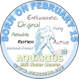 February 15 Zodiac Horoscope Birthday Personality - SunSigns.Org