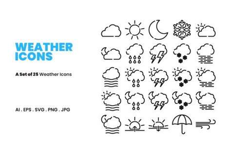 Weather Line Graphic by SetiawanAPDesignWorks · Creative Fabrica