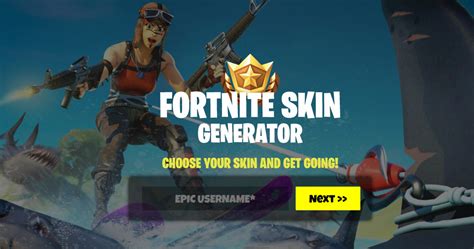 FORTNITE SKIN GENERATOR - Steanadam - Medium