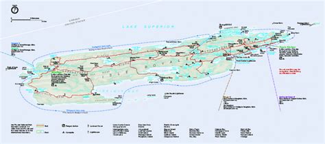 Isle Royale National Park Map – Verjaardag Vrouw 2020