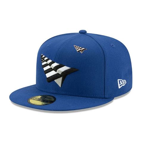 Roc Nation 59Fifty Fitted Cap - Blue Size: 7 1/4" Features: Gray under ...