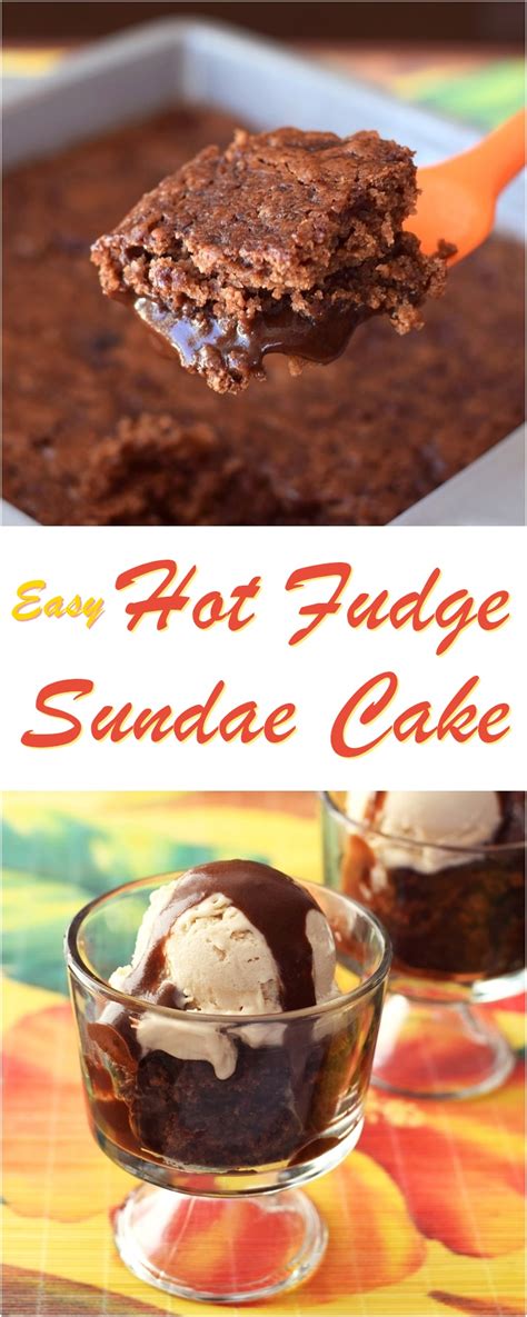 Hot Fudge Sundae Cake Recipe (Dairy-Free)