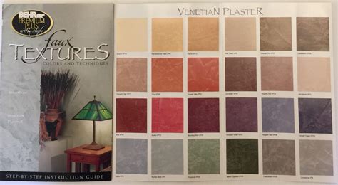 Behr Venetian Plaster Palette - All Los Angeles Painting Company, Inc.