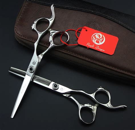 6 inch 440C Professional hairdressing scissors hair cutting scissors ...