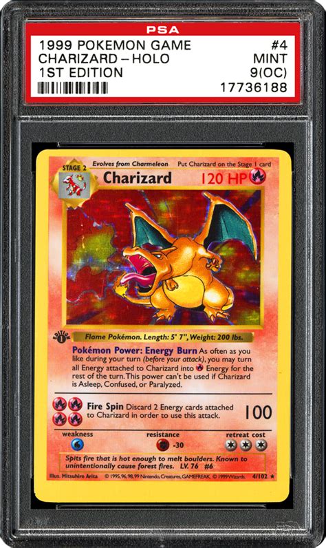 First Edition Charizard Printable