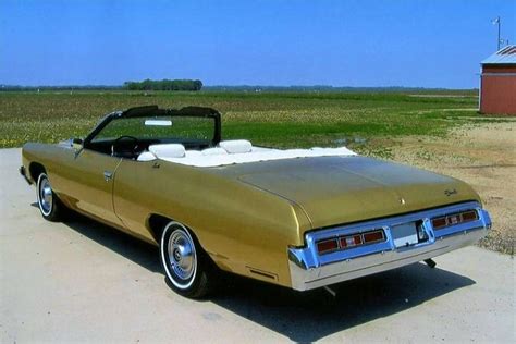 1972 Chevrolet Impala Convertible. For some reason, I've always liked ...