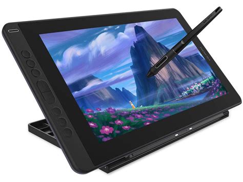 Huion Kamvas 13 Pen Display 2-in-1 Graphics Drawing Tablet with Screen Full-Laminated Battery ...