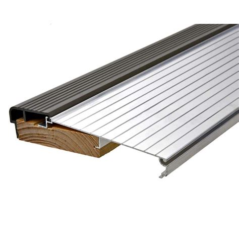 Frost King 5-5/8 in. x 3 ft. Silver& Brown Fixed Sill Threshold TS36A - The Home Depot