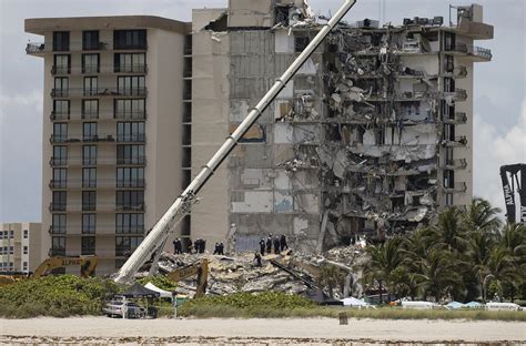 Timeline: The Surfside Condo Collapse In Florida : Live Updates: Miami-Area Condo Collapse : NPR