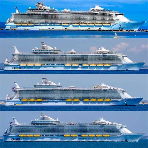 Which Oasis-class ship is your favorite? 🤔🛳 A side-by-side comparison ...