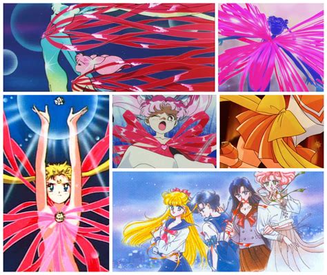 Silver Moon Crystal Power Kiss!, Sailor Moon Symbolism: Ribbons Ribbons ...