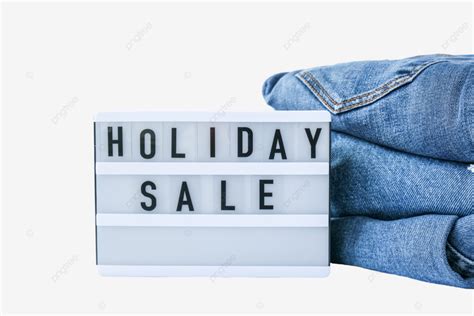 Holiday Sale On Jeans And Shopping Bagsonline Promotion, Black Friday, Clothes, Sale PNG ...