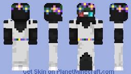 3D black jesus Minecraft Skin