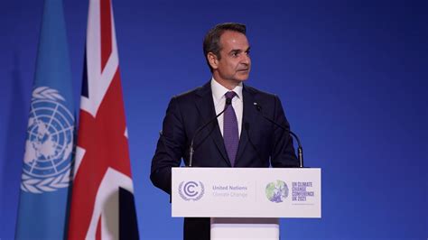 Prime Minister Kyriakos Mitsotakis’ speech at the COP26 World Leaders ...