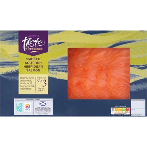 Sainsbury's Ready To Eat Hebridean Kiln Dried Thick Sliced ASC Scottish ...