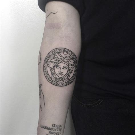 Versace logo tattoo - Tattoogrid.net