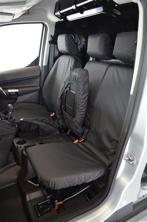 Ford Transit Connect 2014 - 2018 Front 3 Seats Waterproof Seat Covers