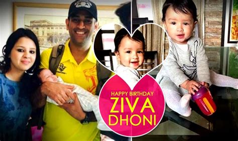 MS Dhoni and Sakshi Dhoni’s daughter Ziva turns 1 today! | India.com