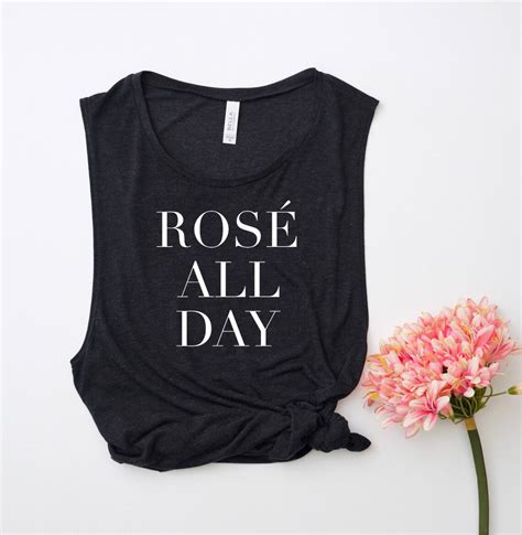 Rose All Day Shirt Rose All Day Tank Rosé All Day | Etsy