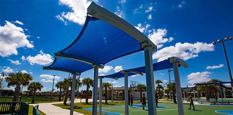 Doral Legacy Park - Shade for All Outdoor Courts!