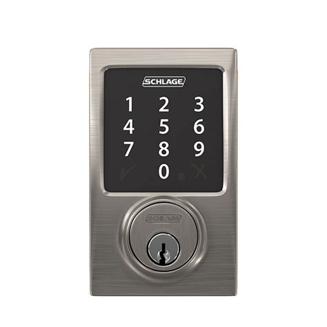 Schlage Omnia Smart Lock - Matt Black | API Access & Security