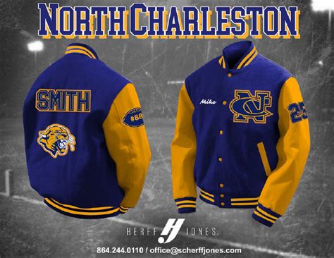 North Charleston High School Letter Jacket - Herff Jones Jacket Shop