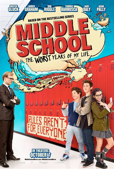 Middle School: The Worst Years of My Life (2016) Movie Trailer | Movie ...