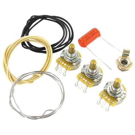 Guitarslinger Products | Jazz Bass Wiring Kit 250k CTS SPRAGUE 0.47mf ...