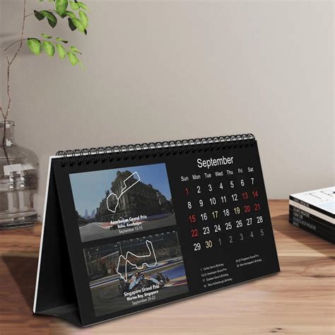 Amazon.com : The 2024 F1 Desk Calendar,F1 Racing Desk Calendar,Formula ...