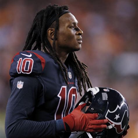 DeAndre Hopkins Reportedly Not at Texans Practice Due to Bob McNair's ...