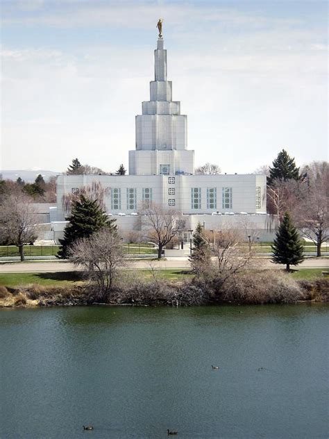 Idaho Falls Temple Photograph by Image Takers Photography LLC