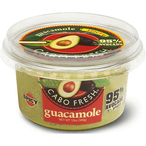 Cabo Fresh Guacamole Spicy | Guacamole | Martins - Emerald