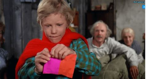 [Willy Wonka] Grandpa Joe buys Charlie some Wonka candy on his birthday ...