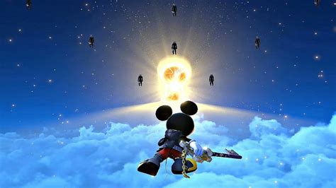 Mickey Mouse Kingdom Hearts Fighting