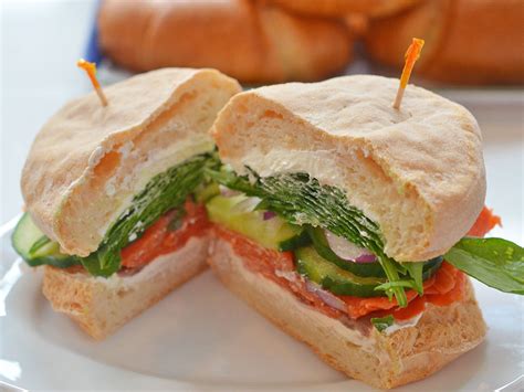 Smoked Salmon Sandwich | Artisan-Crafted Gluten-Free – Mariposa Baking Co. - Pick-Ups!