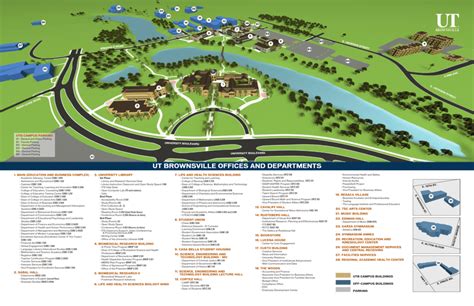 Utrgv Edinburg Current Campus Map