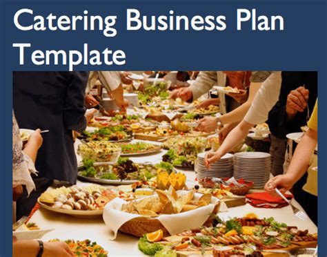 Catering Business Plan Template - Black Box Business Plans