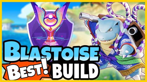 Blastoise *Best Build* Makes Master Rank Easy - Pokémon Unite - YouTube